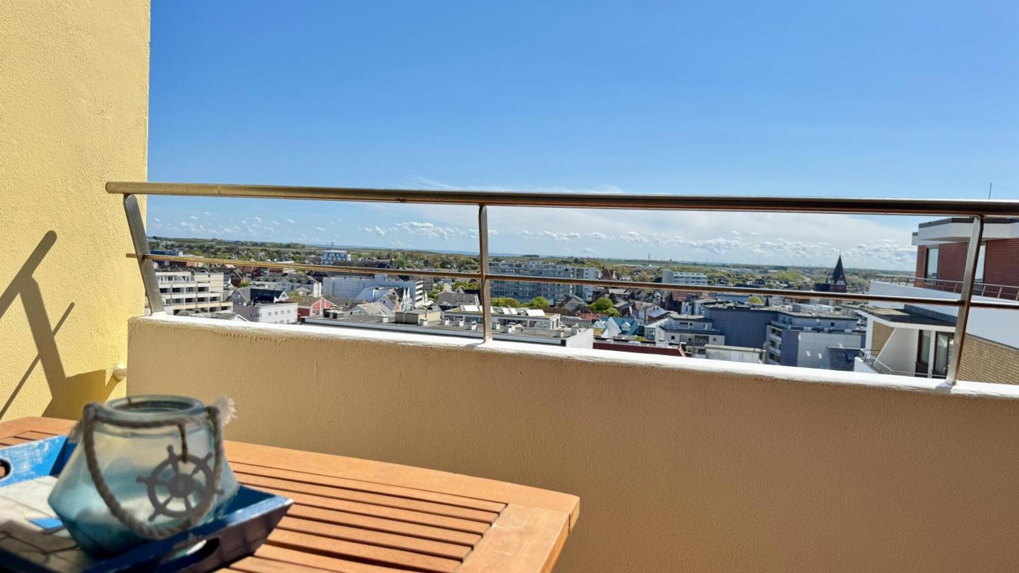 1-194, Traumhafter Blick Ueber Westerland Im Haus Metropol, 8 Etage Kültér fotó